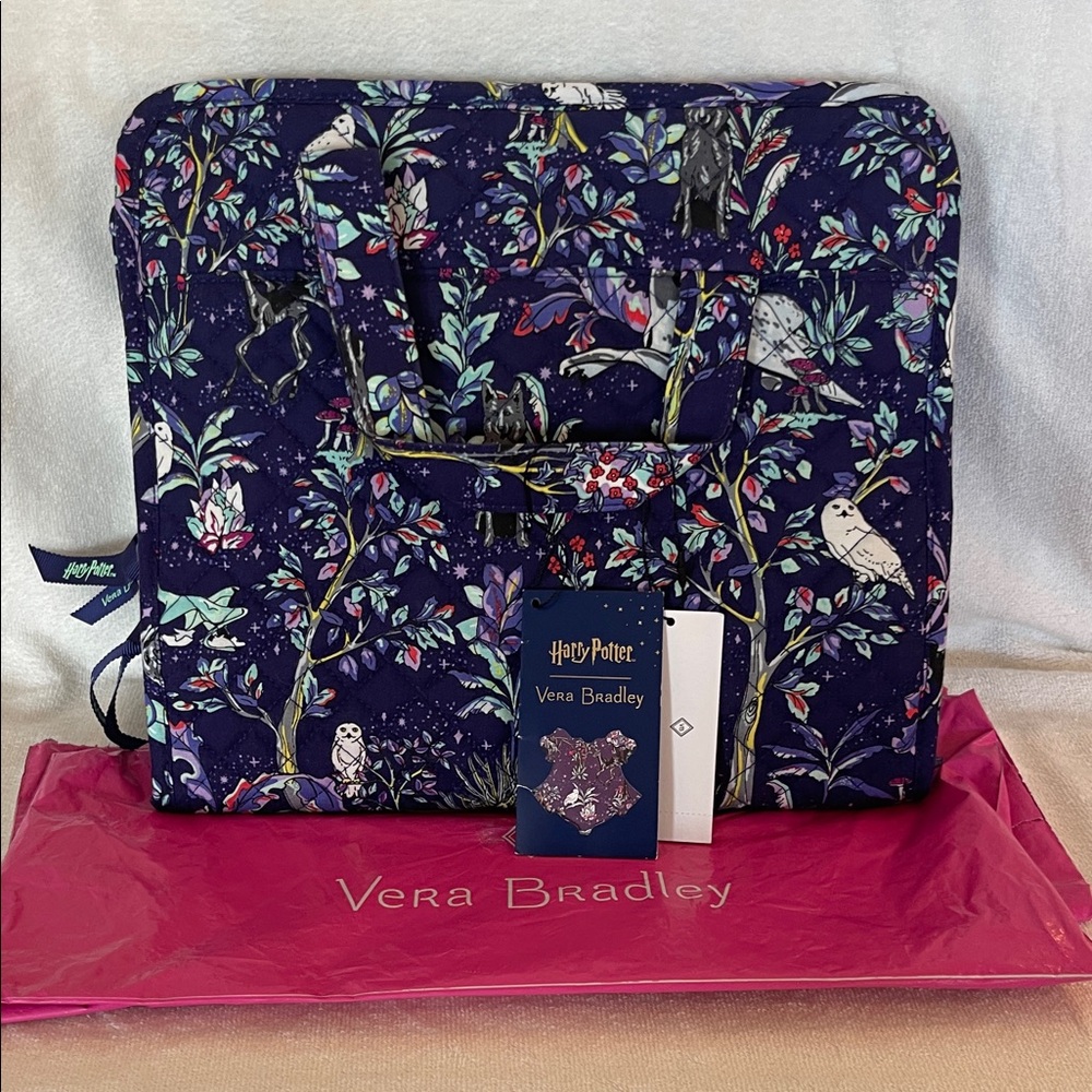 Vera Bradley Harry Potter Dark Blue cosmetic hanging organizer travel